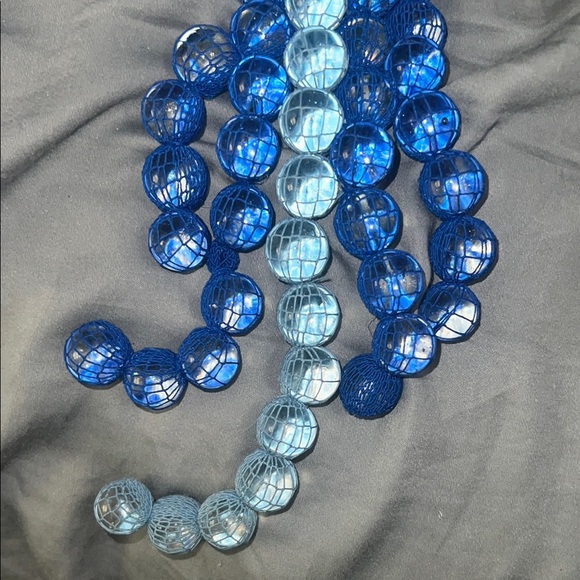 Elegant Custom Made Blue Sand Dress 3lato - Picture 10 of 10